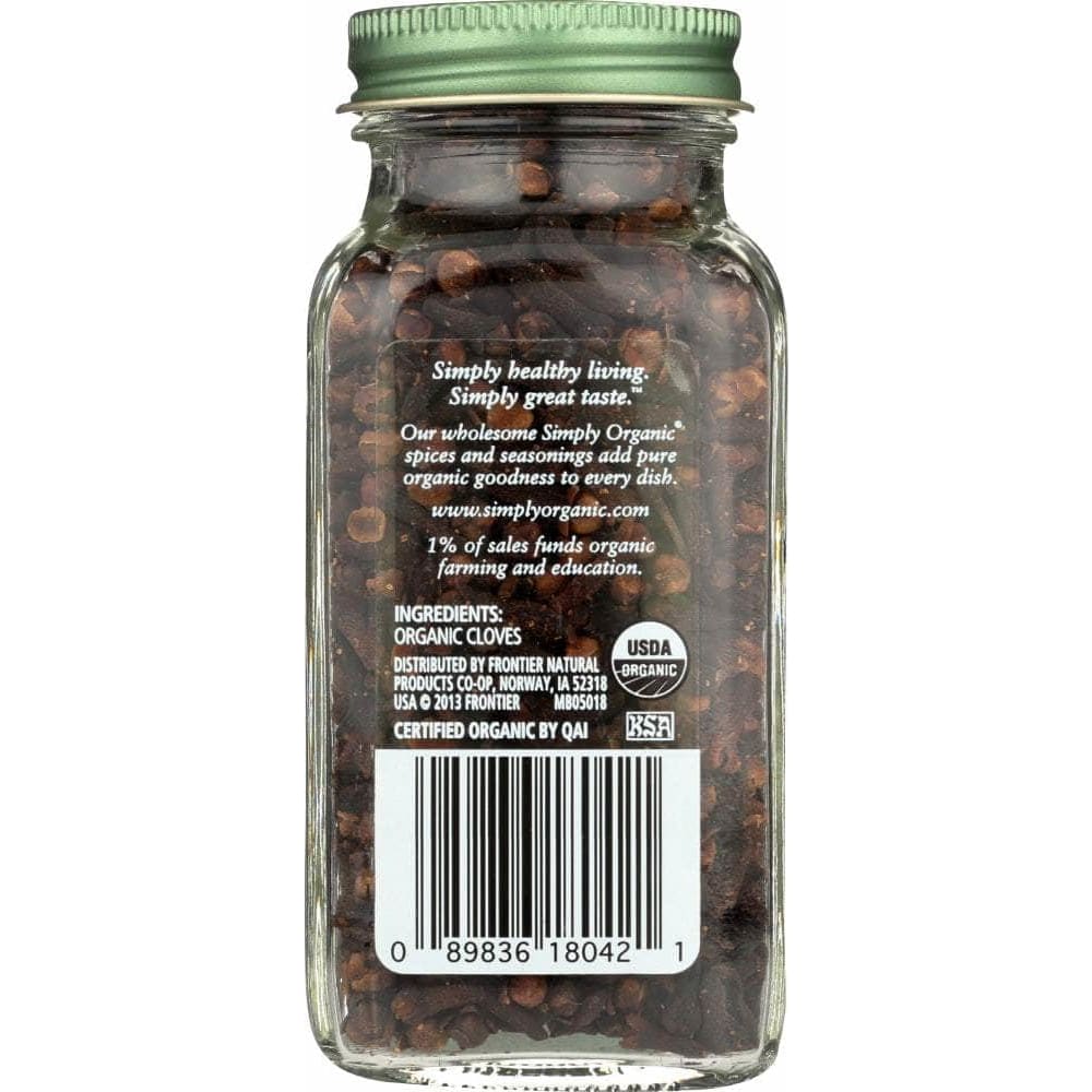 Simply Organic Simply Organic SSNNG CLOVES WHL BTTL (2.050 OZ)