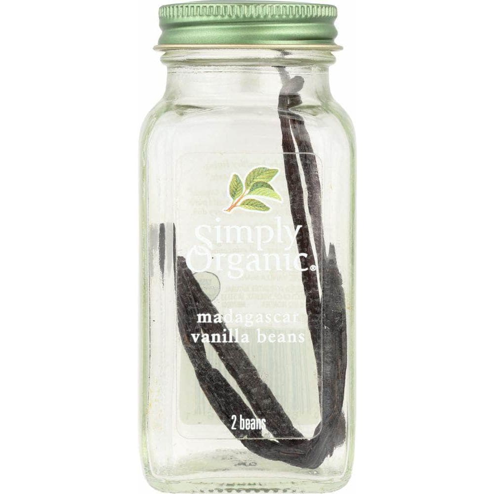 Simply Organic Simply Organic Vanilla Bean Whole Madagascar, 2 pc