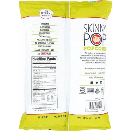 Skinny Pop: All Natural Popcorn 6 Count, 3.9 oz