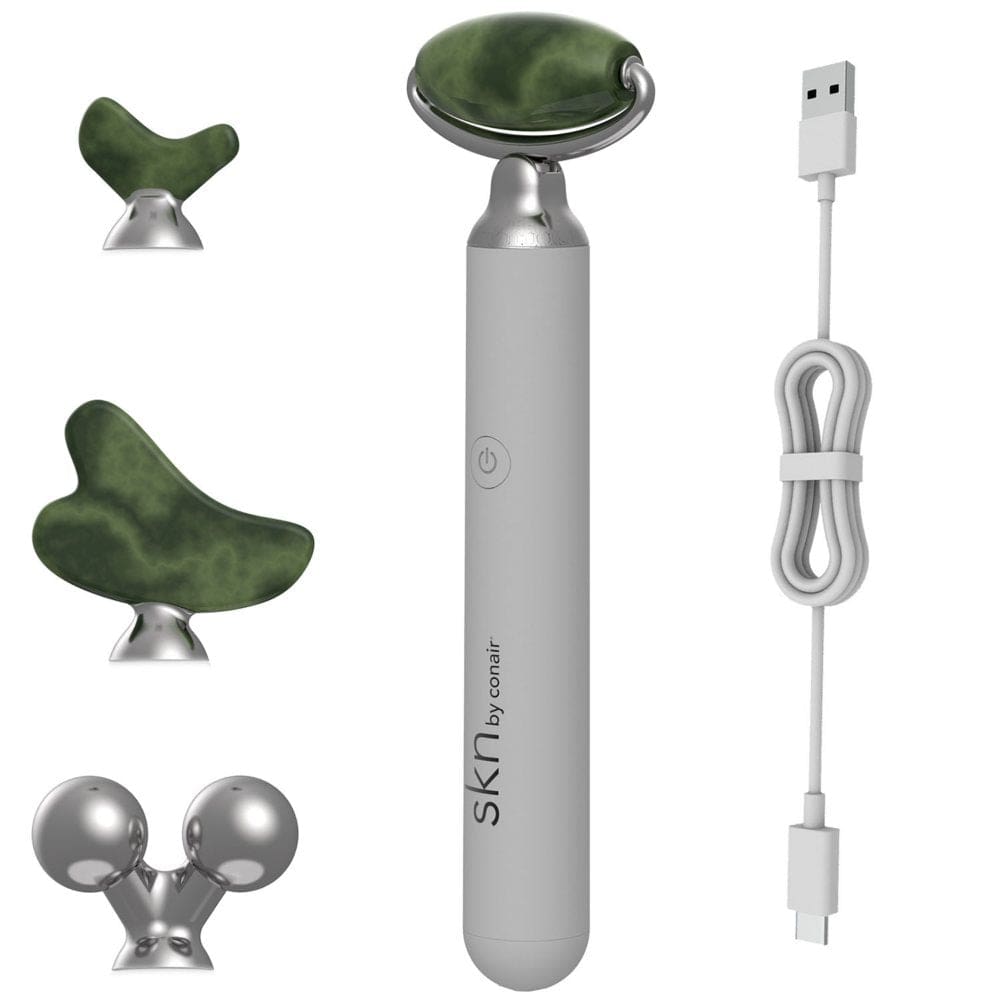 skn by conair Jade Vibe Roller Kit with Attachments FR02 - Skin Care - skn