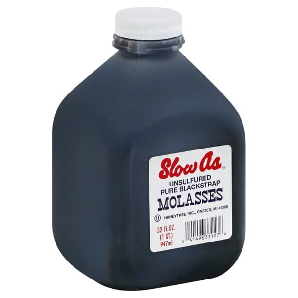 SLOW AS MOLASSES: Pure Blackstrap Molasses 32 oz - Grocery > Cooking & Baking > Sugars & Sweeteners - SLOW AS MOLASSES