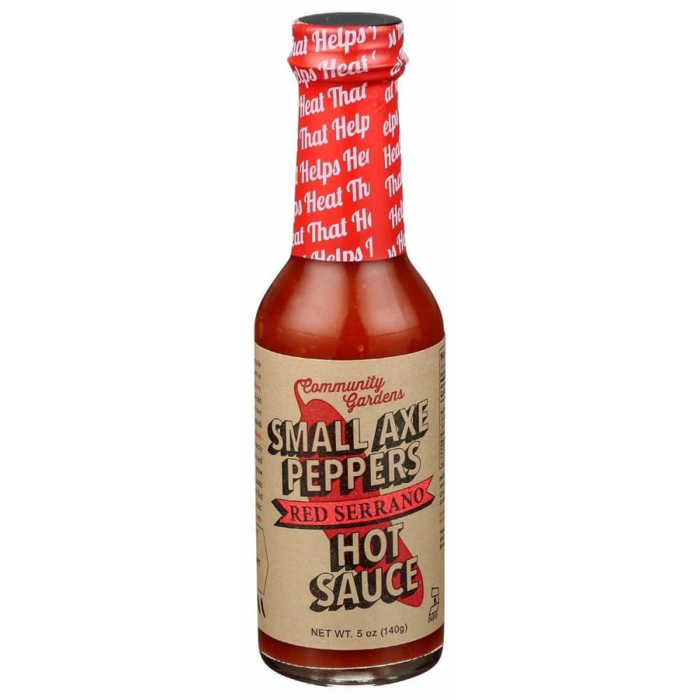 SMALL AXE PEPPERS Small Axe Peppers Sauce Hot Red Serrano, 5 Oz