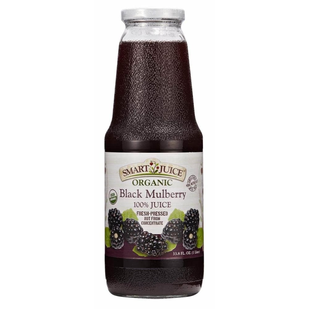 Smart Juice Smart Juice 100% Juice Organic Black Mulberry, 33.8 oz