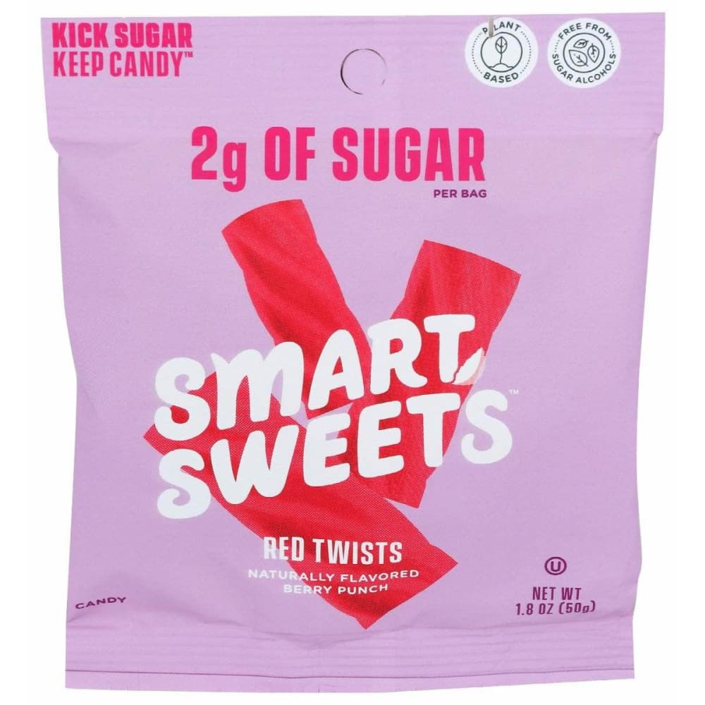 SMARTSWEETS Smartsweets Red Twists, 1.8 Oz