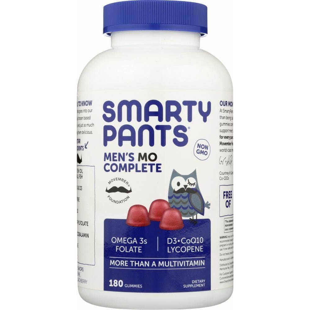 SMARTY PANTS Smartypants Multivitamin Mens Complete, 180 Gummies