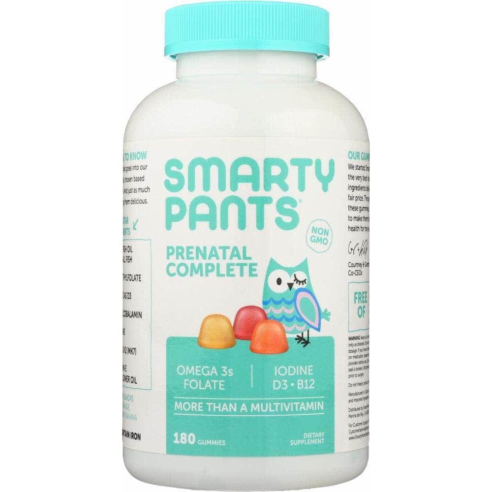 SMARTY PANTS Smartypants Prenatal Folate Omega 3 Vitamin D Gummies, 180 Pc