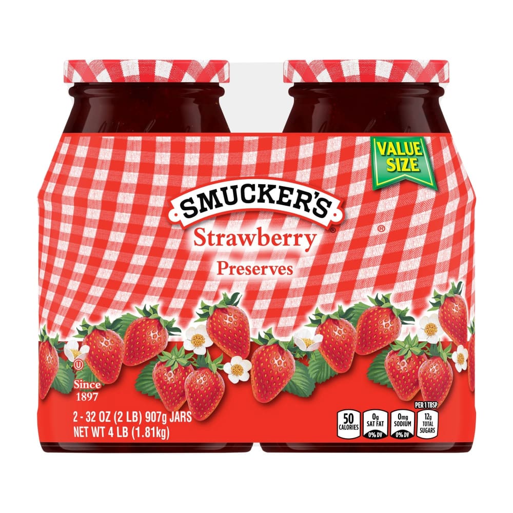 Smucker Strawberry Preserves 2pk 32 oz. - Smucker’s