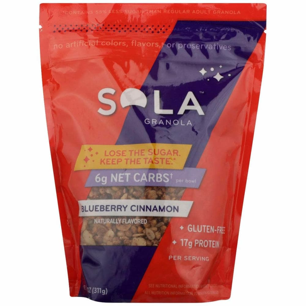 SOLA SOLA Blueberry Cinnamon Granola, 11 oz