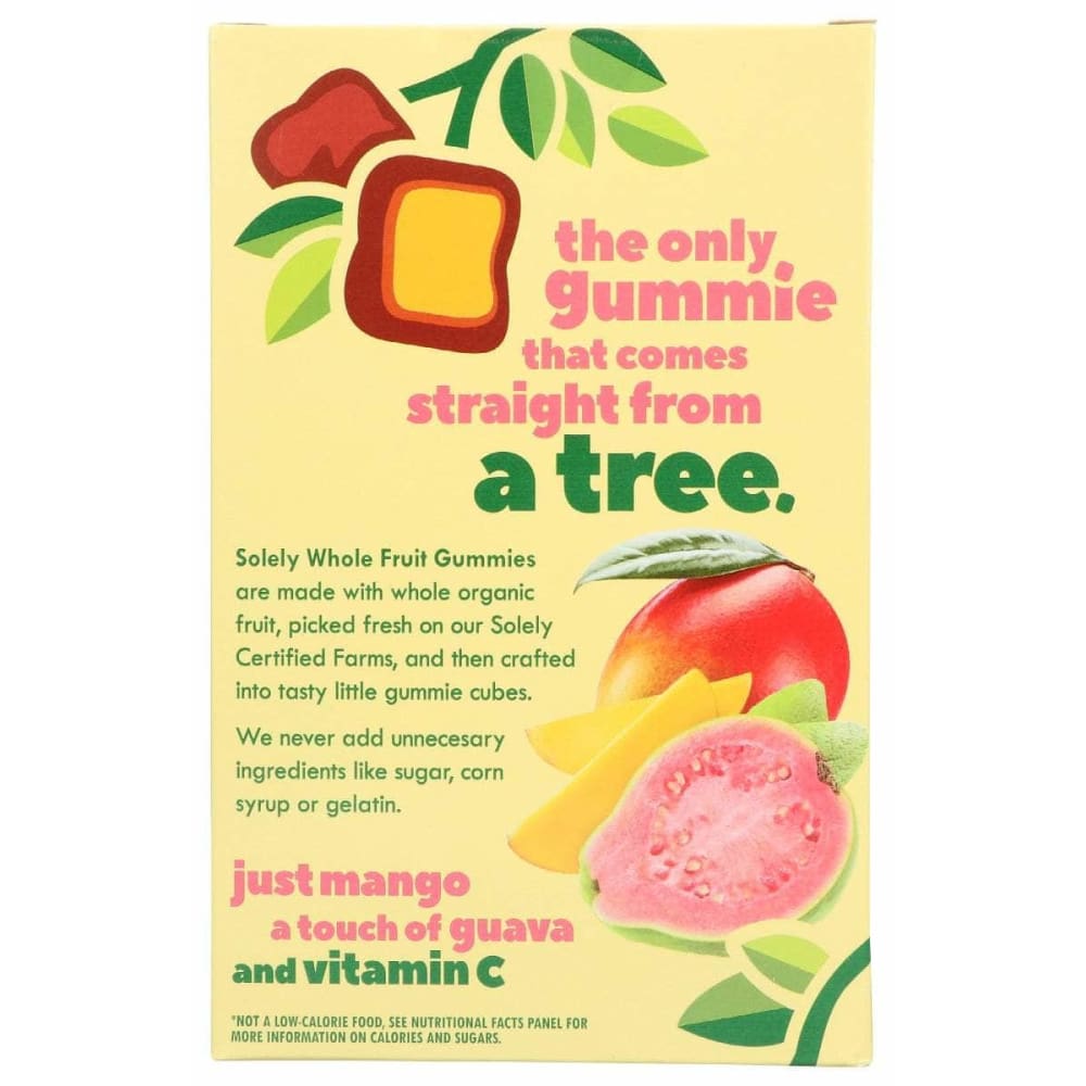 SOLELY Grocery > Chocolate, Desserts and Sweets > Candy SOLELY Fruit Gummies Mango Guava, 3.5 oz