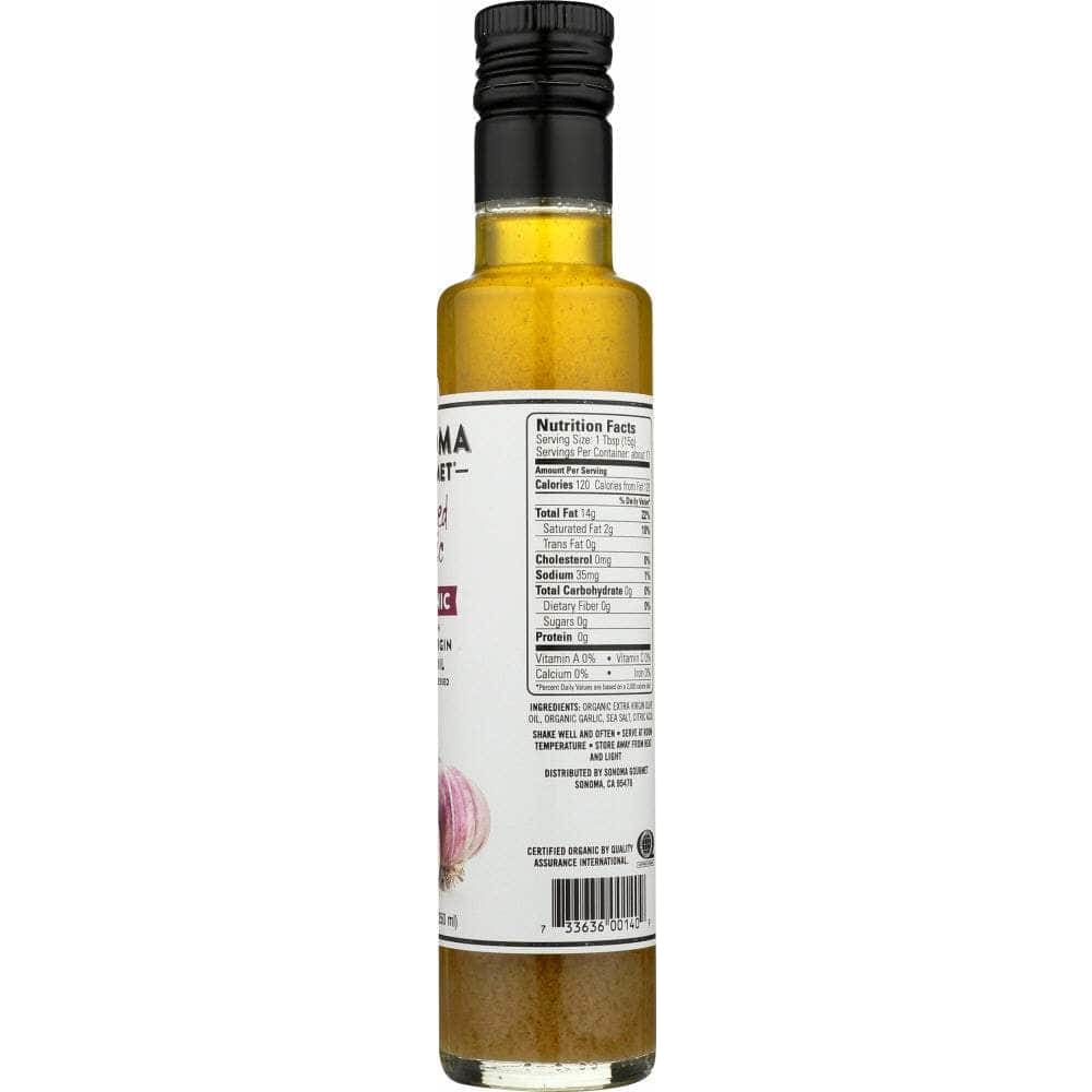 Sonoma Gourmet Sonoma Gourmet Oil Olive Extra Virgin Garlic Organic, 8.5 oz