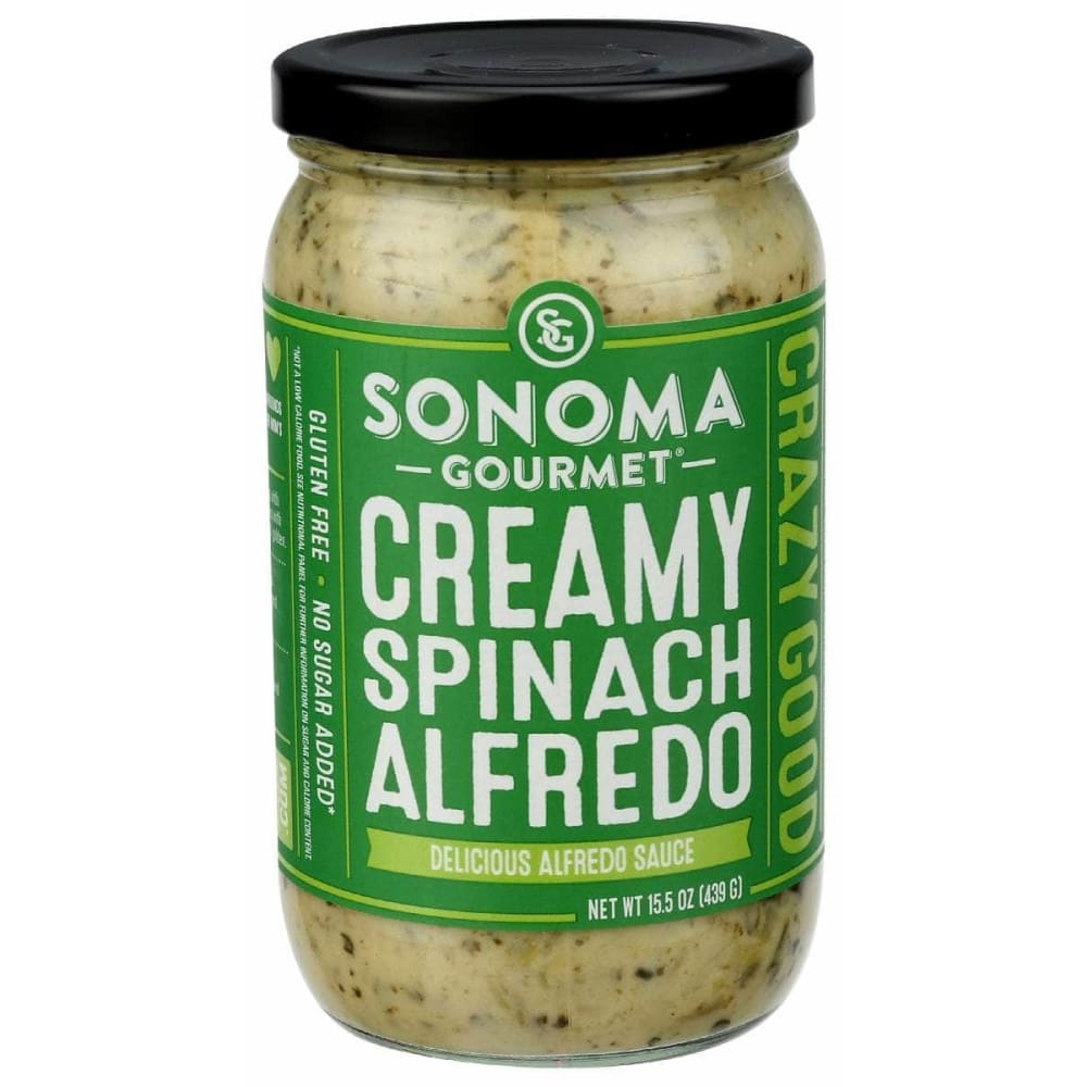 SONOMA GOURMET SONOMA GOURMET Spinach Alfredo Sauce, 15.5 oz