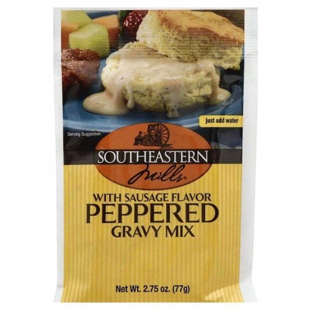 SOUTHEASTERN MILLS Southeastern Mills Peppered Gravy Mix With Sausage Flavor, 2.75 Oz