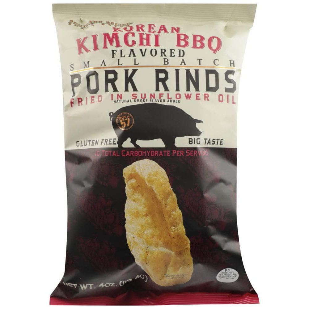 Southern Recipe Small Batch Southern Recipe Small Batch Pork Rind Kimchi BBQ, 4 oz