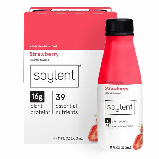 SOYLENT Soylent Protein Soy Strawberry 4Pk, 44 Fo