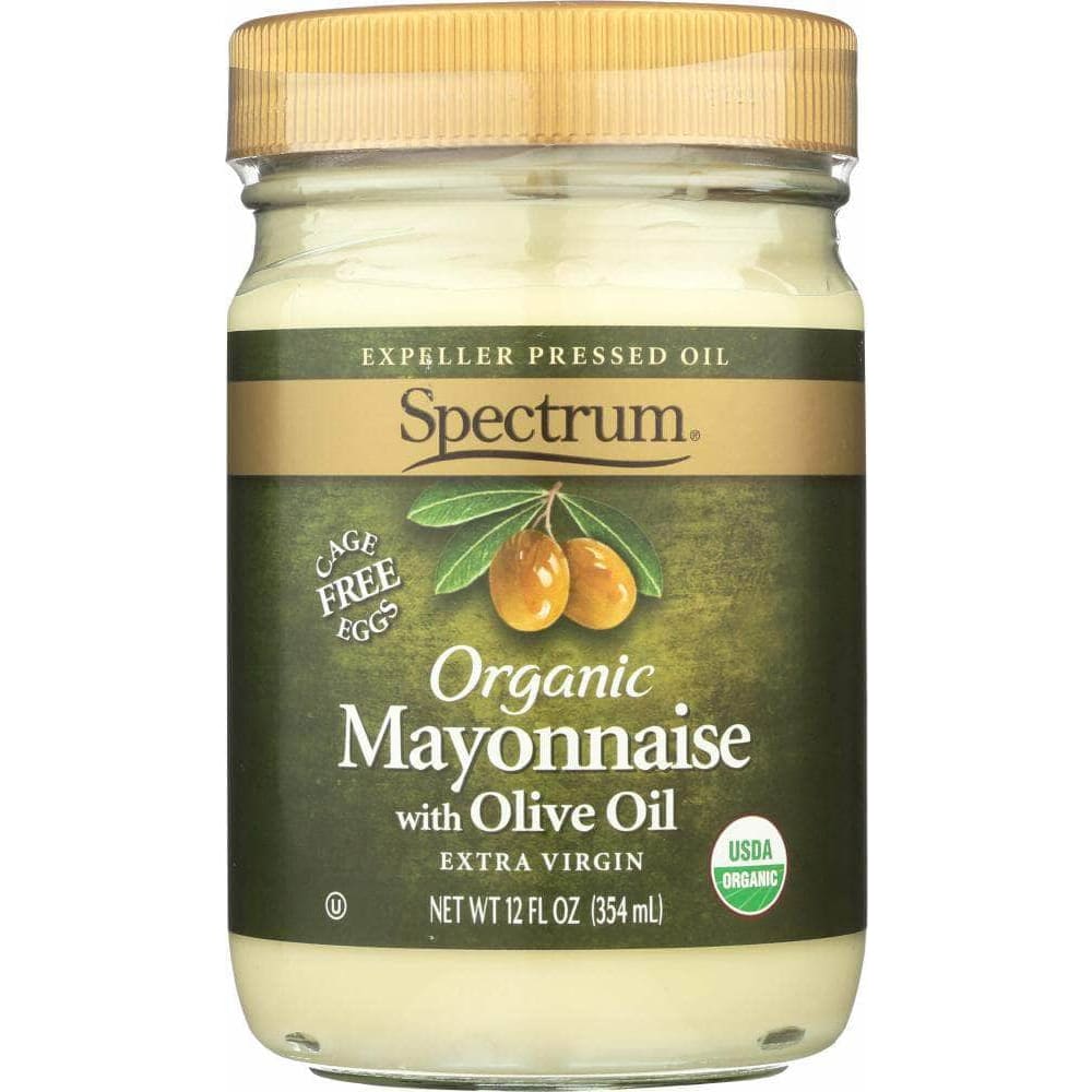 Spectrum Organic Products Spectrum Naturals Organic Mayonnaise with Olive Oil, 12 oz