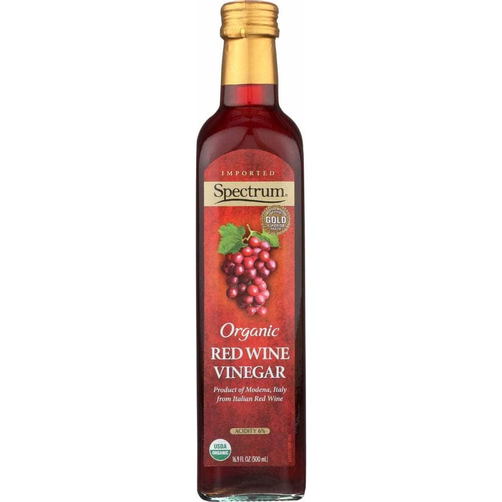 Spectrum Organic Products Spectrum Naturals Vinegar Red Wine Organic, 16.9 oz