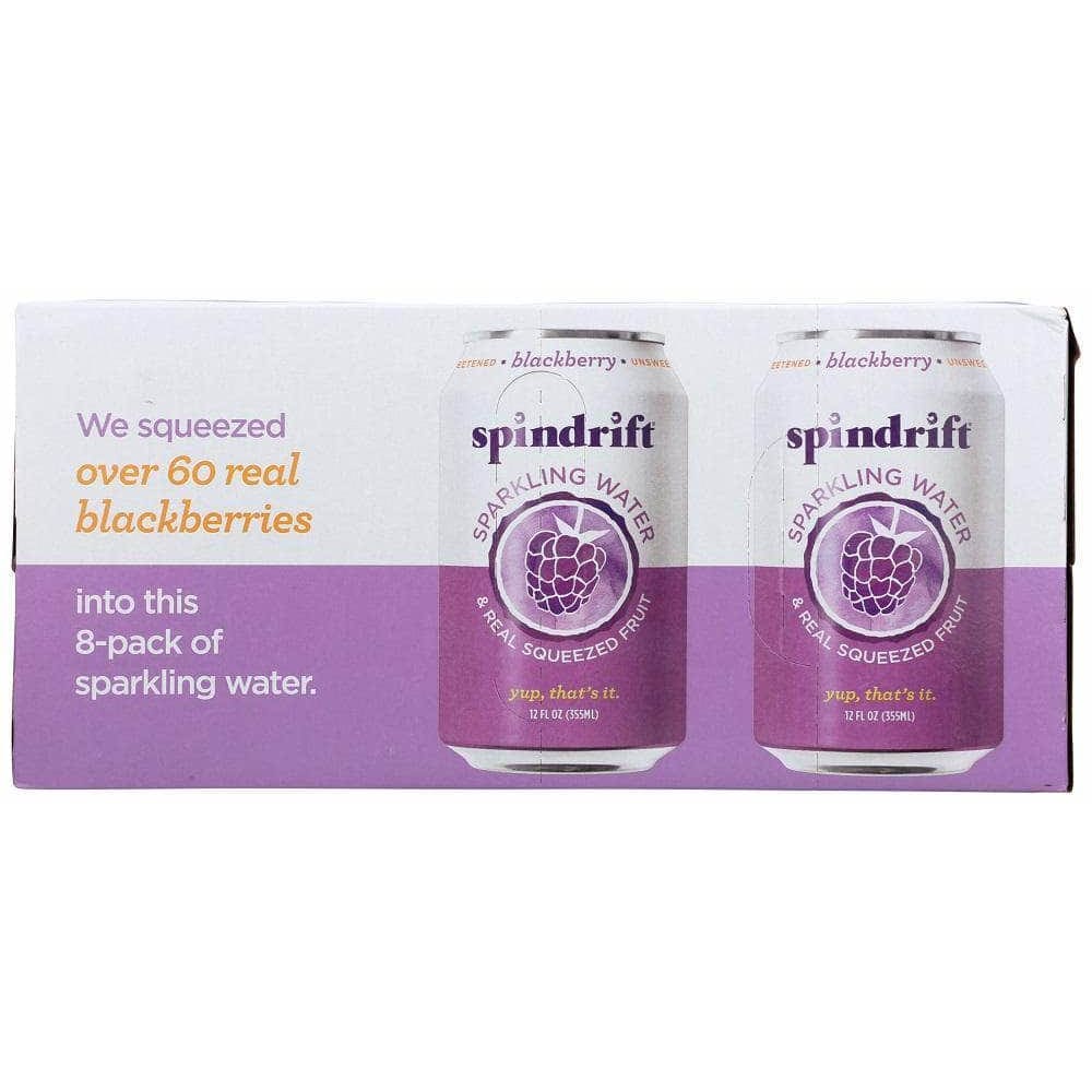 Spindrift Spindrift Blackberry Sparkling Water 8 Pack, 96 Fo