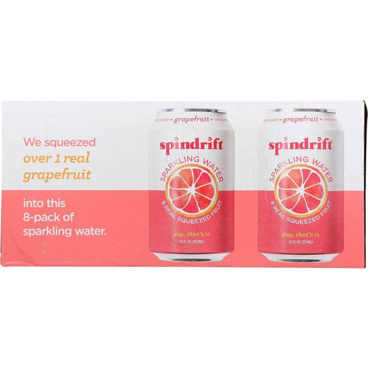 Spindrift Spindrift Grapefruit Sparkling Water 8 Pack, 96 Fo