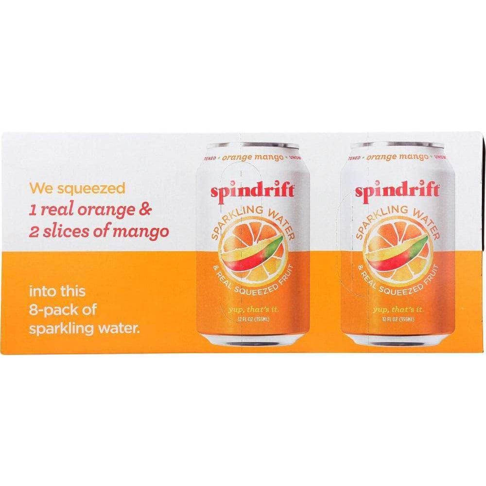 Spindrift Spindrift Orange Mango Sparkling Water 8 Pack, 96 Fo