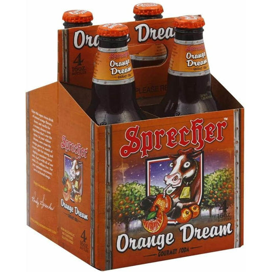 SPRECHER SPRECHER Soda Orng Drm 4Pk, 64 fo