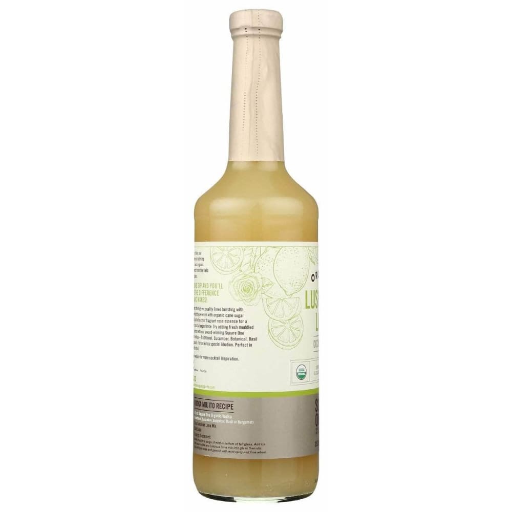 SQUARE ONE ORGANIC SPIRITS Square One Organic Spirits Luscious Lime Mixer, 750 Ml