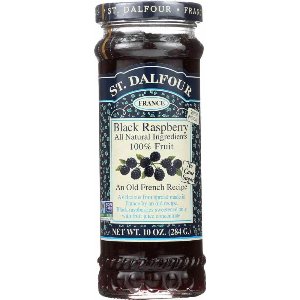 St Dalfour St Dalfour Black Raspberry Fruit Spread, 10 oz