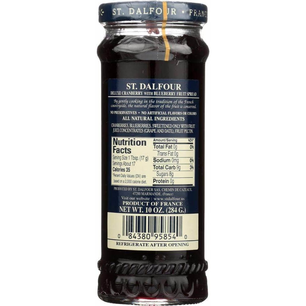 St Dalfour St Dalfour Cranberry With Blueberry, 10 oz