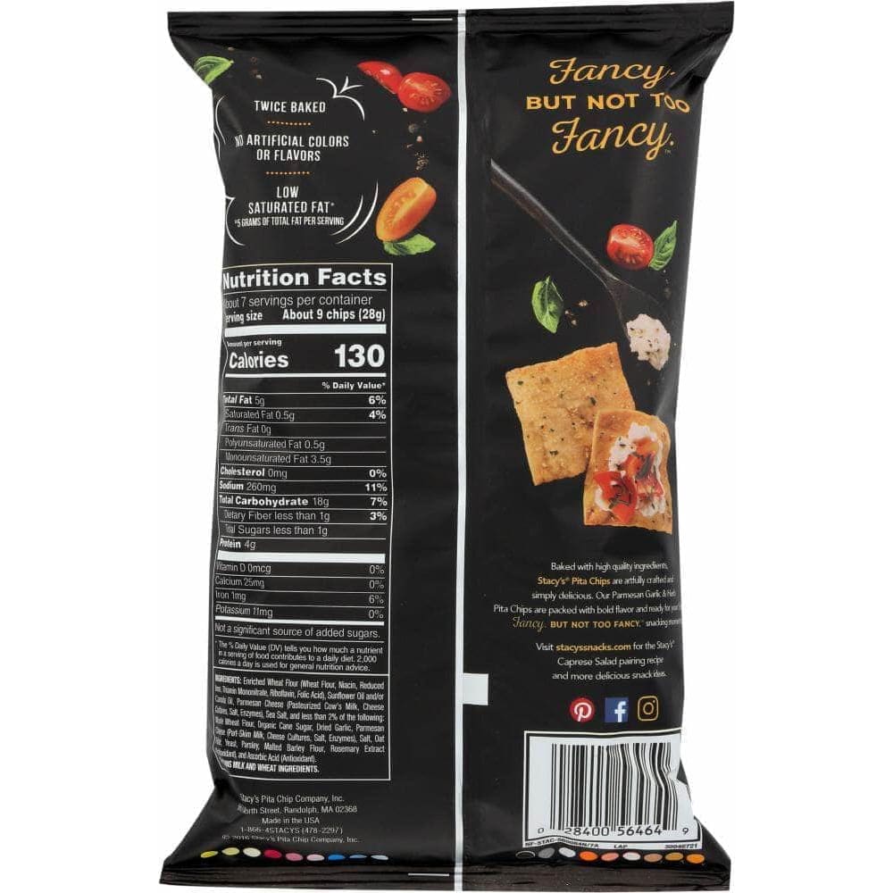 STACYS BRAND Stacy'S Parmesan Garlic & Herb Pita Chips, 7.33 Oz