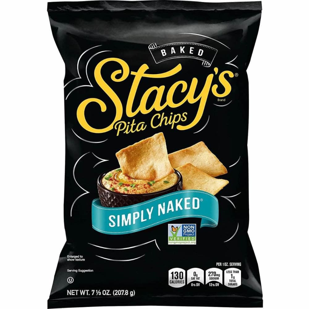 STACYS PITA CHIP Stacys Pita Chip Pita Lg Simply Naked, 7.33 Oz