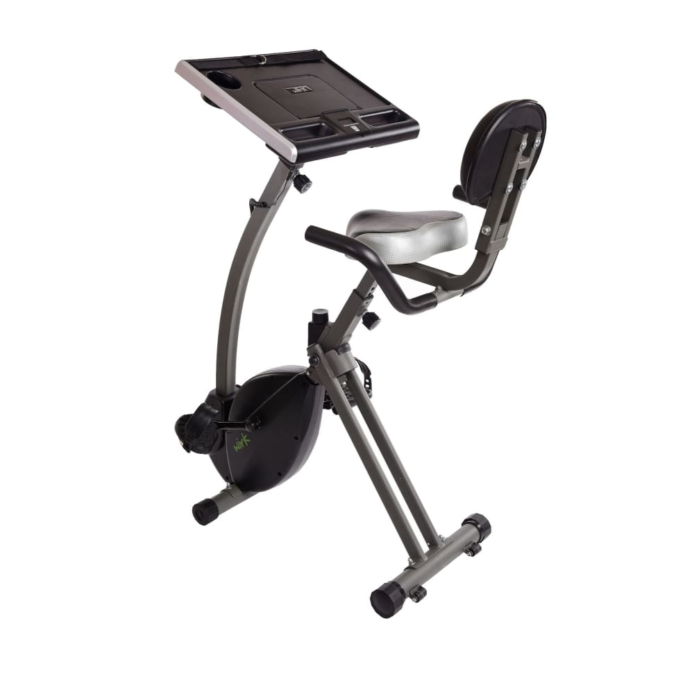 Stamina WIRK Ride Exercise Bike Workstation - Black/Gray - Stamina