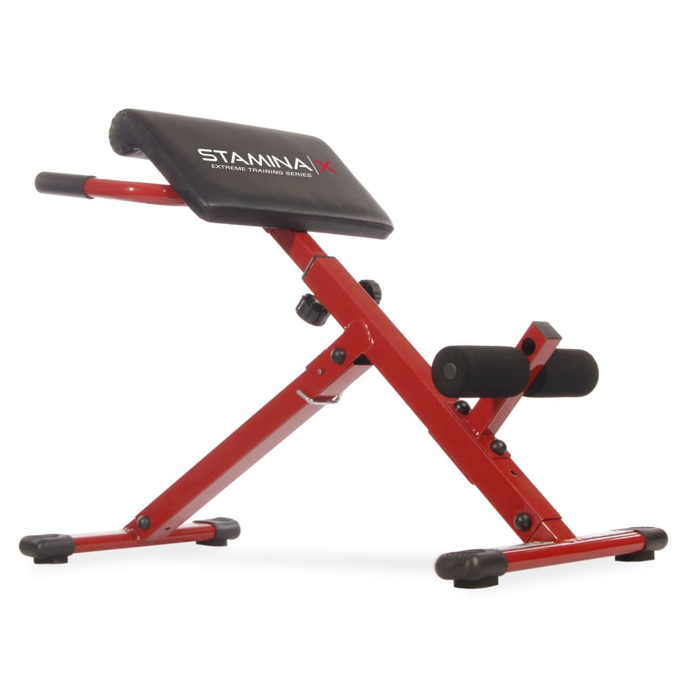 Stamina X Hyper Weight Bench - Black/Red - Stamina