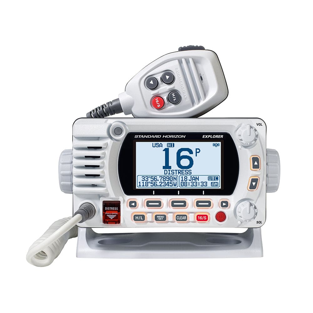 Standard Horizon GX1800G Fixed Mount VHF w/ GPS - White - Communication | VHF - Fixed Mount - Standard Horizon