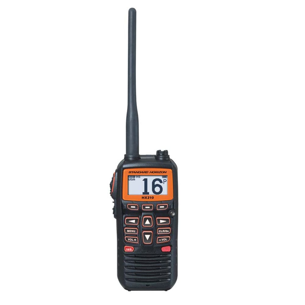 Standard Horizon HX210 6W Floating Handheld Marine VHF Transceiver - Paddlesports | VHF - Handheld,Communication | VHF - Handheld - Standard