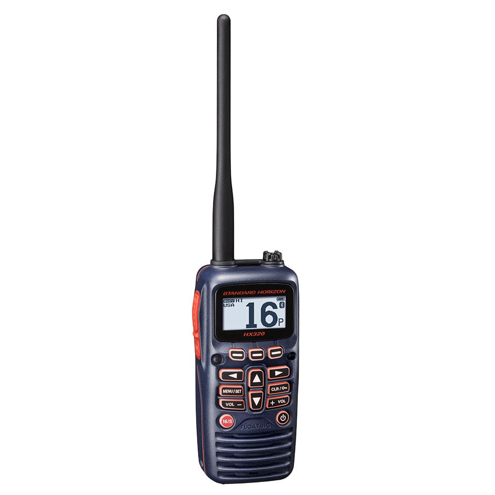 Standard Horizon HX320 Handheld VHF 6W Bluetooth USB Charge - Communication | VHF - Handheld - Standard Horizon