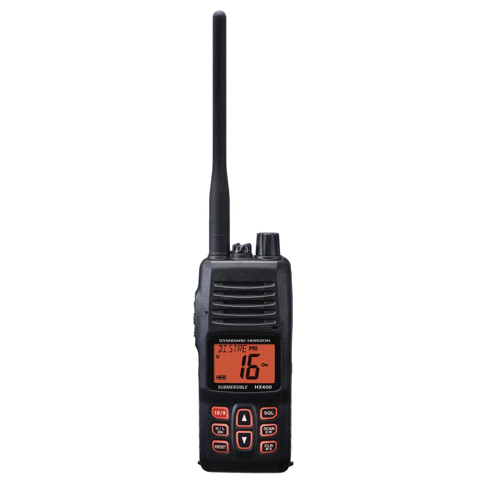 Standard Horizon HX400 w/ Built-In Scrambler & LMR Programmable Channels - Communication | VHF - Handheld - Standard Horizon