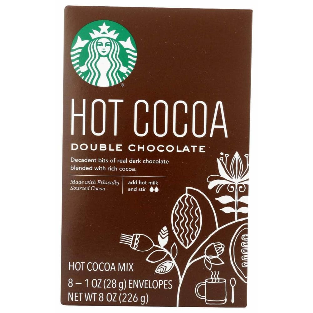 STARBUCKS STARBUCKS Cocoa Hot Dbl Choc Box 8Pc, 8 oz