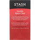 Stash Stash Tea Black Tea Double Spice Chai 18 tea bags, 1.1 oz