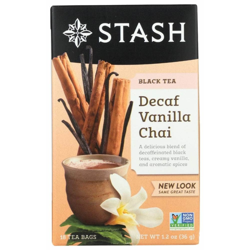 STASH TEA STASH TEA Tea Decaf Chai Vanilla, 18 bg