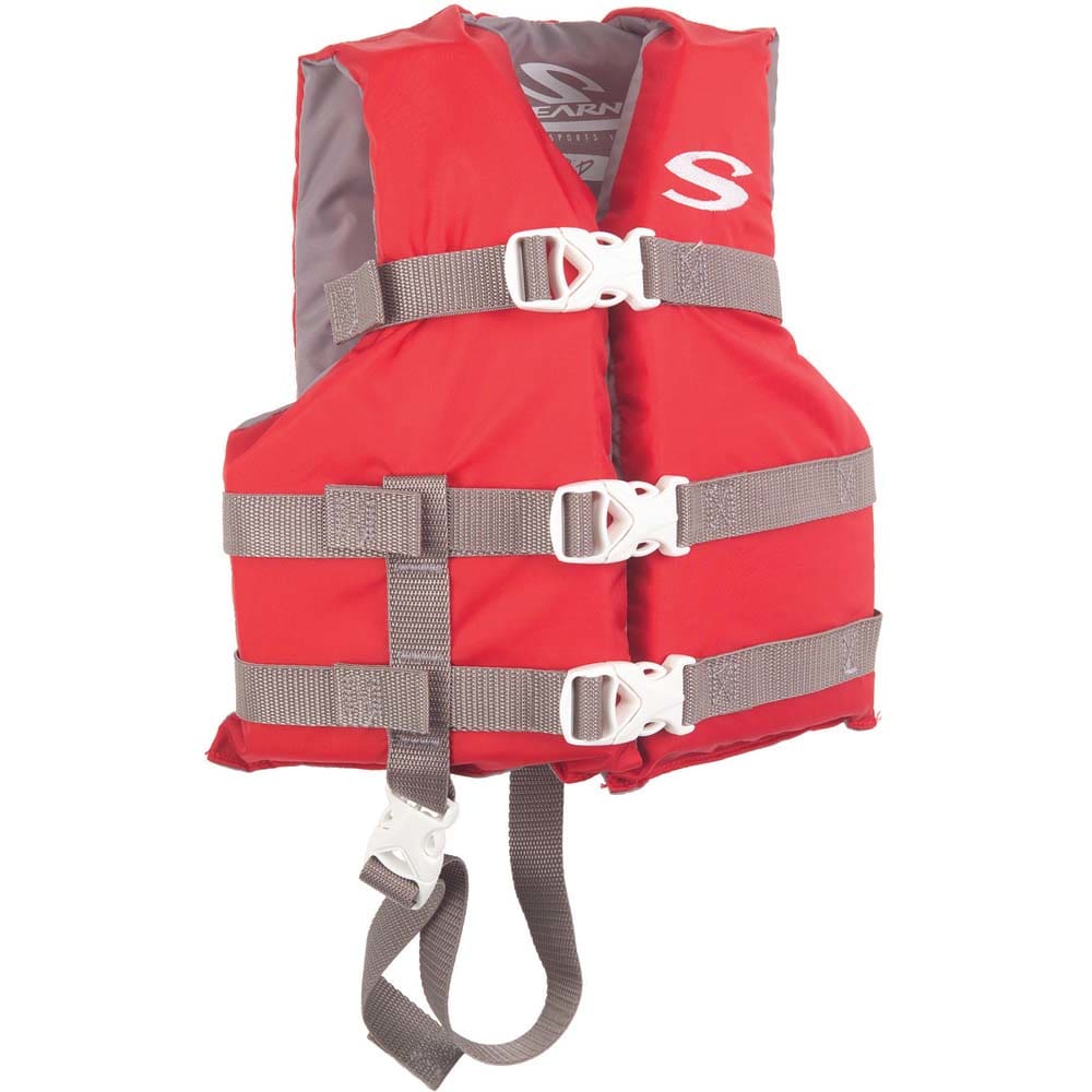 Stearns Classic Series Child Vest Life Jacket - 30-50lbs - Red - Paddlesports | Life Vests,Marine Safety | Personal Flotation Devices -