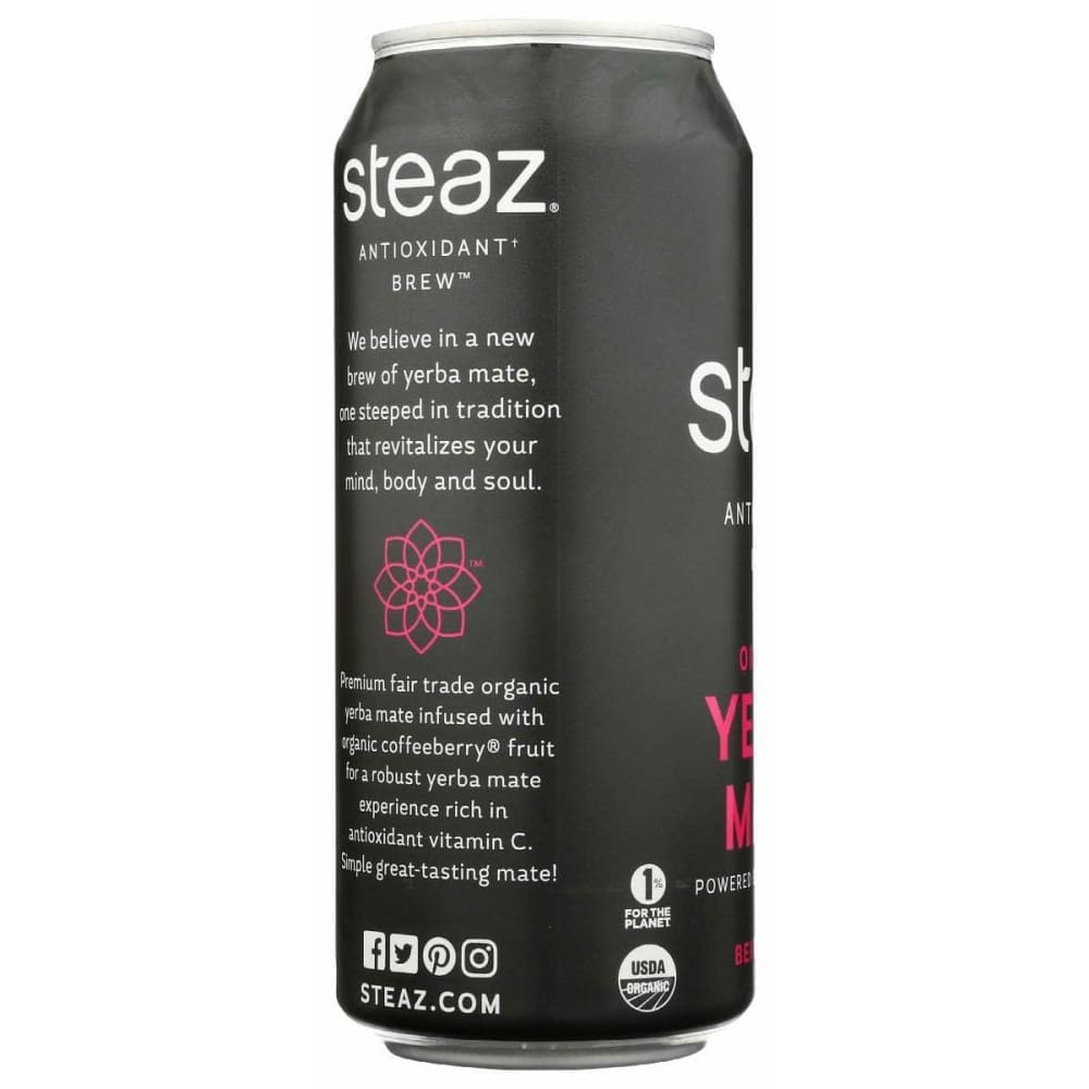 STEAZ Steaz Yerba Mate Berrytopia, 16 Fo