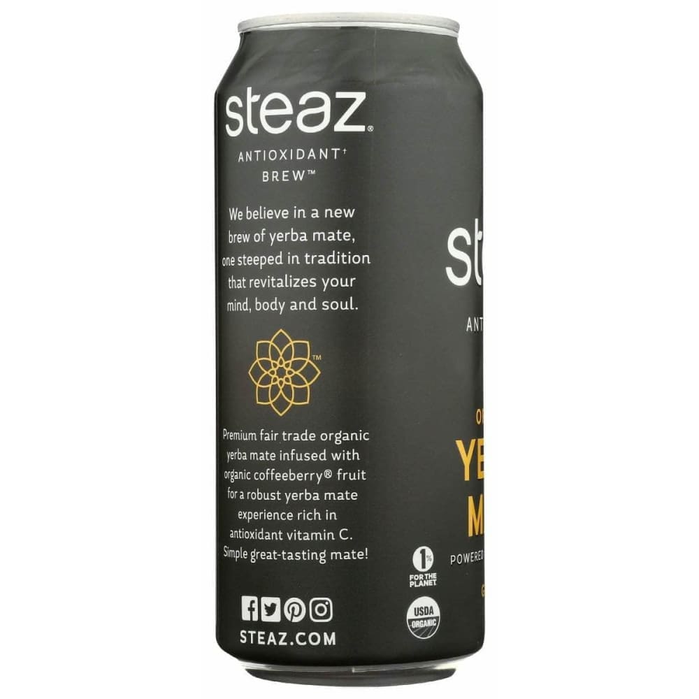 STEAZ Steaz Yerba Mate Golden Mate, 16 Fo