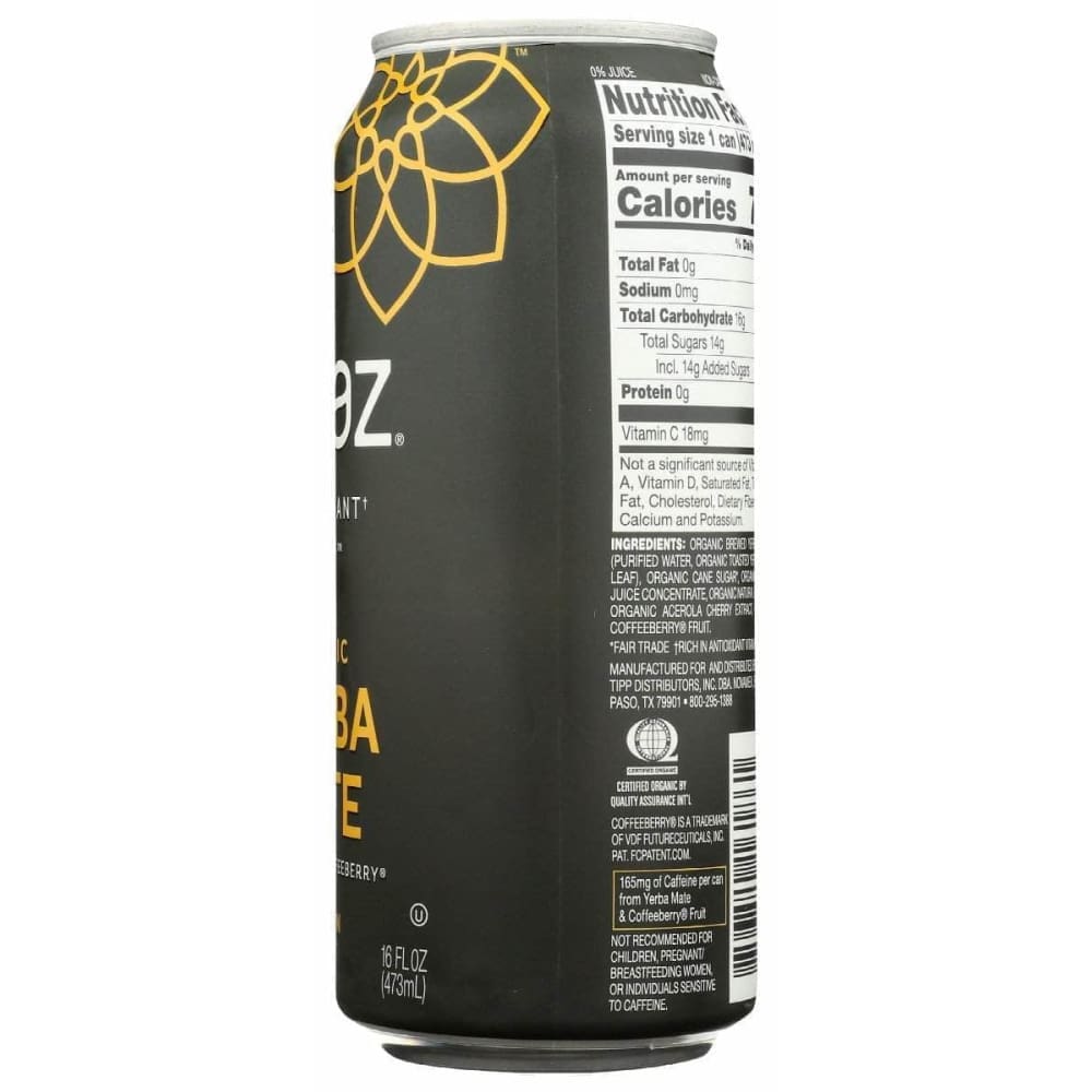 STEAZ Steaz Yerba Mate Golden Mate, 16 Fo