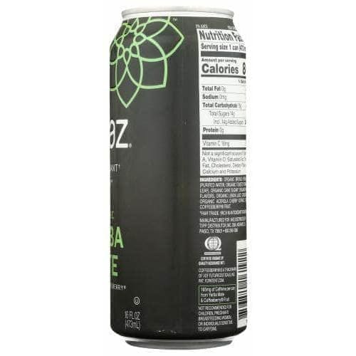 STEAZ Steaz Yerba Mate Mint To Be, 16 Fo