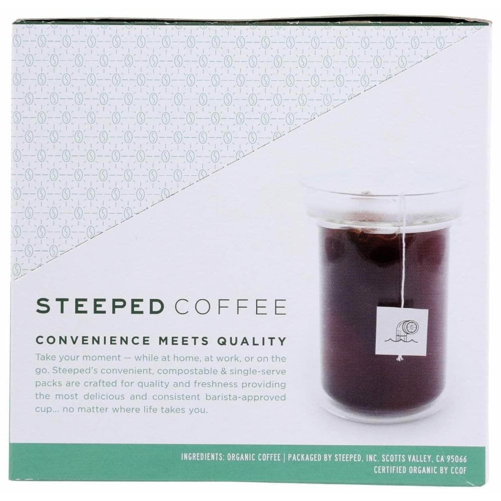 STEEPED COFFEE Steeped Coffee Coffee Breakwater Blend, 8 Ea