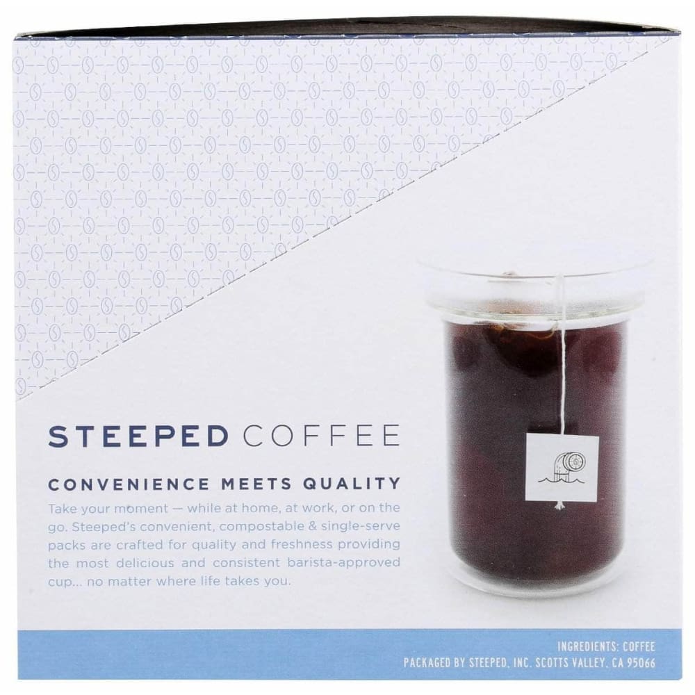 STEEPED COFFEE Steeped Coffee Coffee Odyssey Blend Dk, 8 Ea