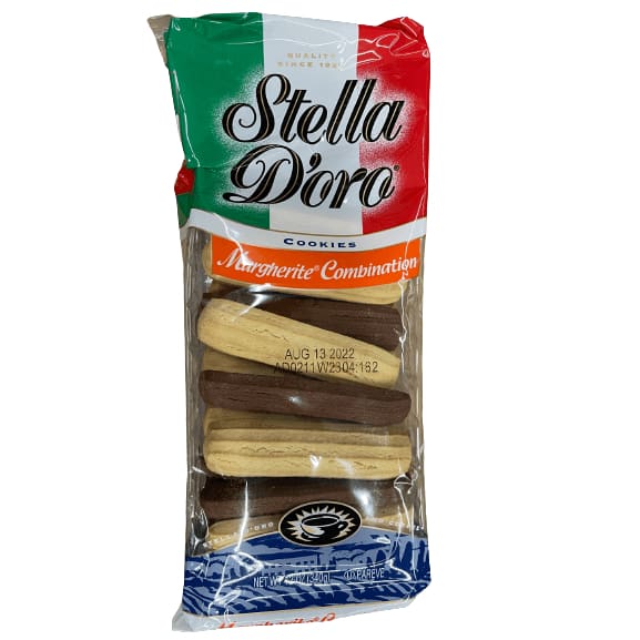 Stella D'oro Stella D'oro Cookies, Chocolate & Vanilla Flavored Margherite Combination, 12 oz