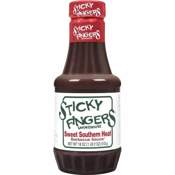 STICKY FINGERS Grocery > Meal Ingredients > Sauces STICKY FINGERS: Sweet Southern Heat Bbq Sauce, 18 oz