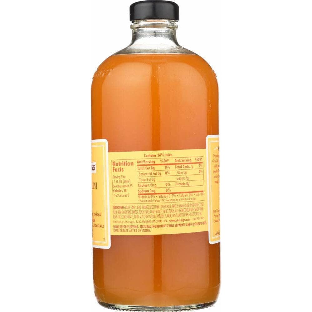 Stirrings Stirrings Peach Bellini Mix, 750 ml