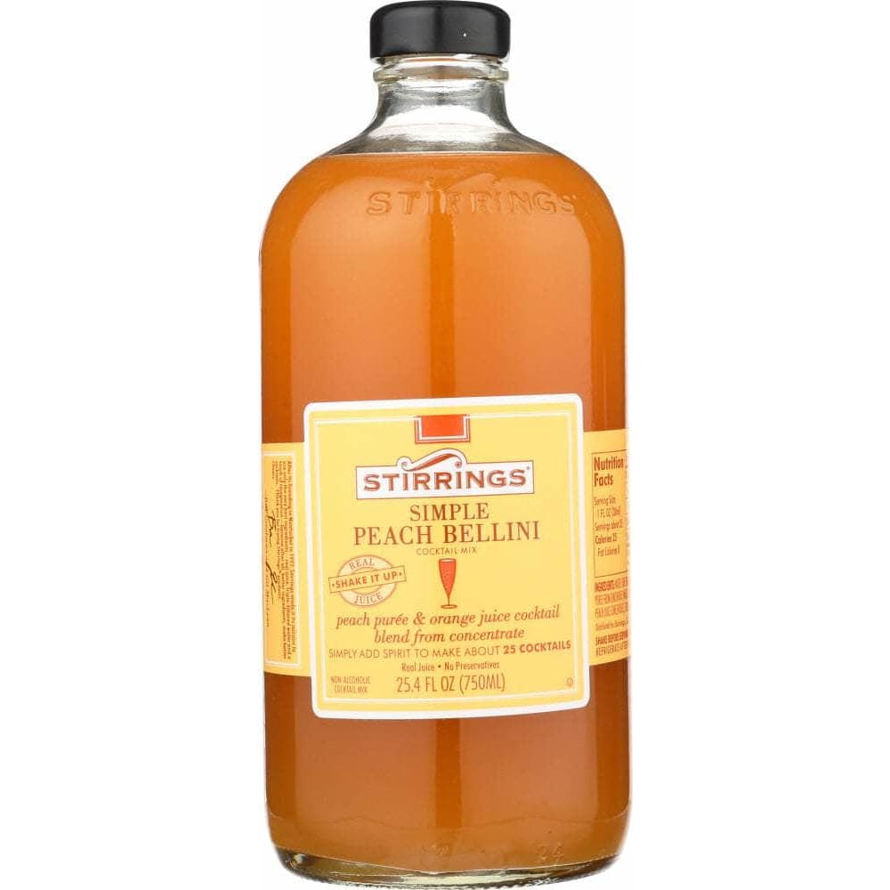 Stirrings Stirrings Peach Bellini Mix, 750 ml