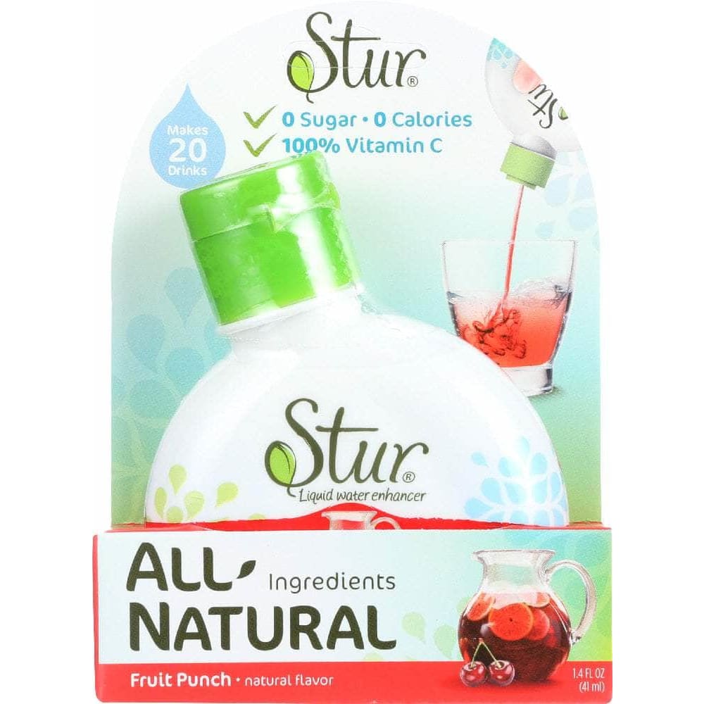 Stur Stur Liquid Water Enhancer Freshly Fruit Punch, 1.4 oz